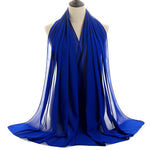 Hijab Chiffon Bulle — Uni Classique