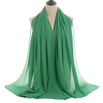 Hijab Chiffon Bulle — Uni Classique
