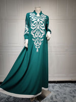 Abaya Brodée — Style Ramadan