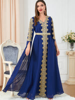 Abaya Manches Longues — Style Dubai