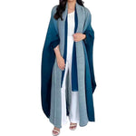 Robe Plissée — Dégradé Élégant