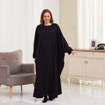 Robe Manches Chauve-Souris — Ample Fluide