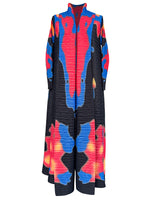 Abaya Plissée Miyake — Élégance Fluide