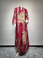 Abaya Sequins — Tenue de Fête