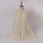 Hijab Chiffon Perlé — Uni Élégant