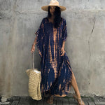 Robe de Plage — Imprimé Bleu
