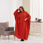 Robe Manches Chauve-Souris — Ample Fluide