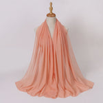 Hijab Chiffon Perlé — Uni Élégant