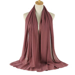 Hijab Chiffon Bulle — Uni Classique