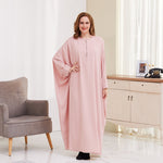 Robe Manches Chauve-Souris — Ample Fluide