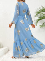 Robe Longue Bronzée — Soirée Dubai