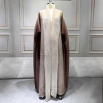 Robe Plissée — Dégradé Élégant