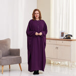Robe Manches Chauve-Souris — Ample Fluide
