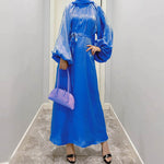 Abaya Manches Lanterne — Élégance Moderne