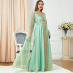 Abaya Manches Longues — Style Dubai