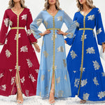 Robe Longue Bronzée — Soirée Dubai