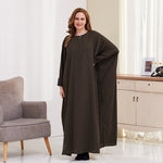 Robe Manches Chauve-Souris — Ample Fluide