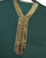 Qamis Homme — Manches Midi Dentelle