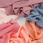 Hijab Chiffon Bulle — Uni Classique