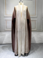 Robe Plissée — Dégradé Élégant