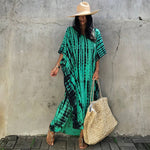 Robe de Plage — Imprimé Bleu