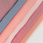 Hijab Chiffon Bulle — Uni Classique