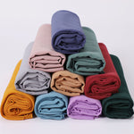 Hijab Chiffon Perlé — Uni Élégant