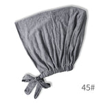 Turban Coton Mercerisé — Base Cap Ajustable