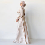 Robe Col Montant — Ankle Dress Modeste