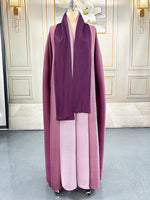 Robe Plissée — Dégradé Élégant