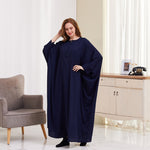 Robe Manches Chauve-Souris — Ample Fluide