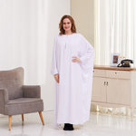 Robe Manches Chauve-Souris — Ample Fluide
