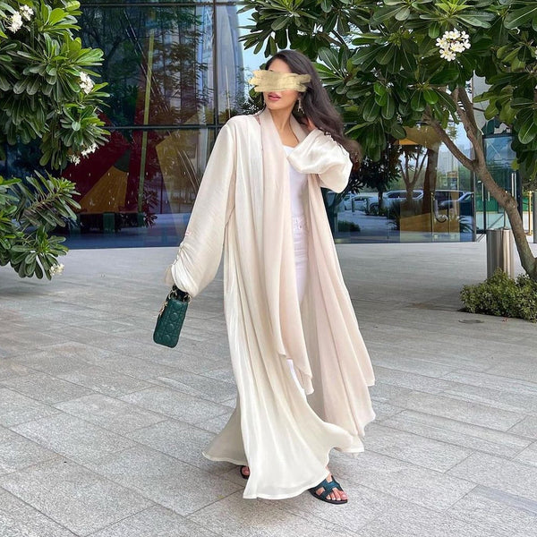 Abaya Soie — Luxe Modeste Tendance