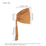 Turban Coton Mercerisé — Base Cap Ajustable