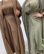 Ensemble 3 Pièces — Burqa & Cardigan