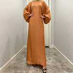 Abaya Manches Lanterne — Élégance Moderne