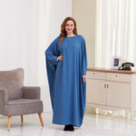 Robe Manches Chauve-Souris — Ample Fluide