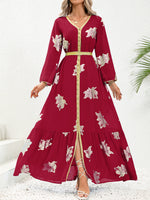 Robe Longue Bronzée — Soirée Dubai