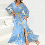 Robe Longue Bronzée — Soirée Dubai
