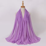 Hijab Chiffon Perlé — Uni Élégant