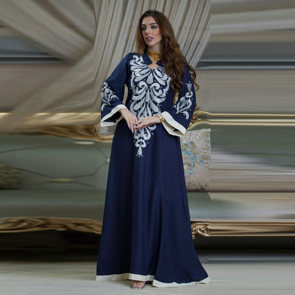 Abaya Bordada — Estilo Ramadán