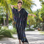 Robe de Plage — Imprimé Bleu