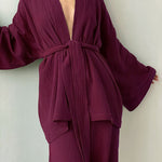 Pyjama 2 Pièces — Confort Élégant