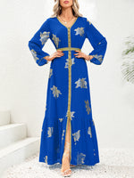 Robe Longue Bronzée — Soirée Dubai